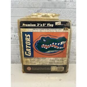 Florida Gators Flag 3 x 5 - NEW - Cracked open case - Vintage Rare Find￼